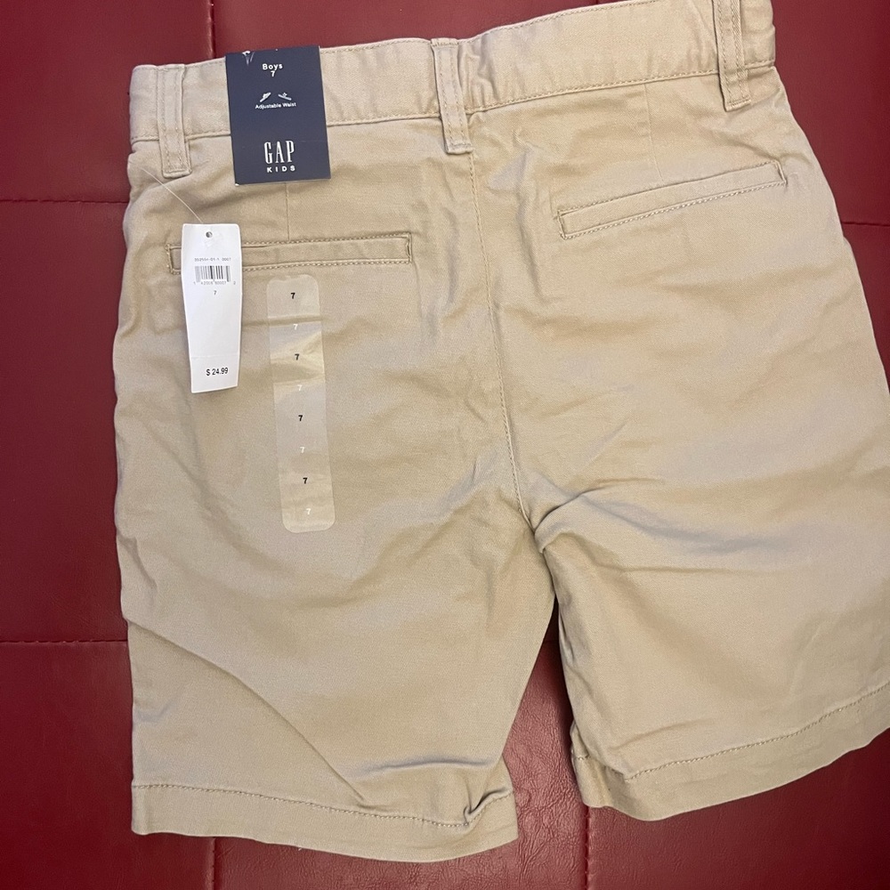 Boy Khaki Shorts-Size7(Bundle-4 Pair)
